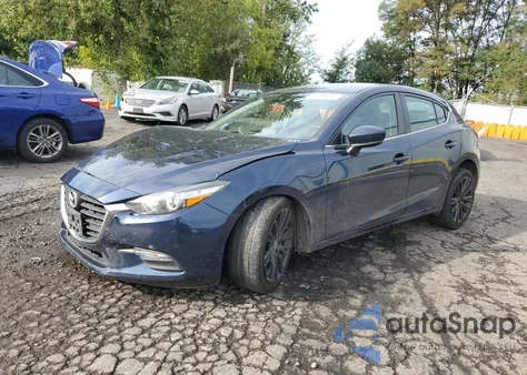 2018 Mazda 3 Touring из США, поврежденный, VIN 3MZBN1L37JM272921